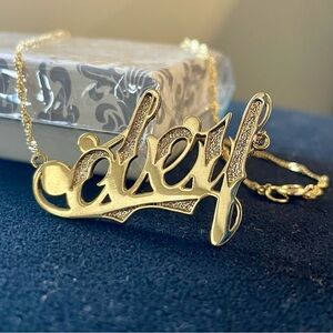 OBEY DUB CLUB Gold Necklace